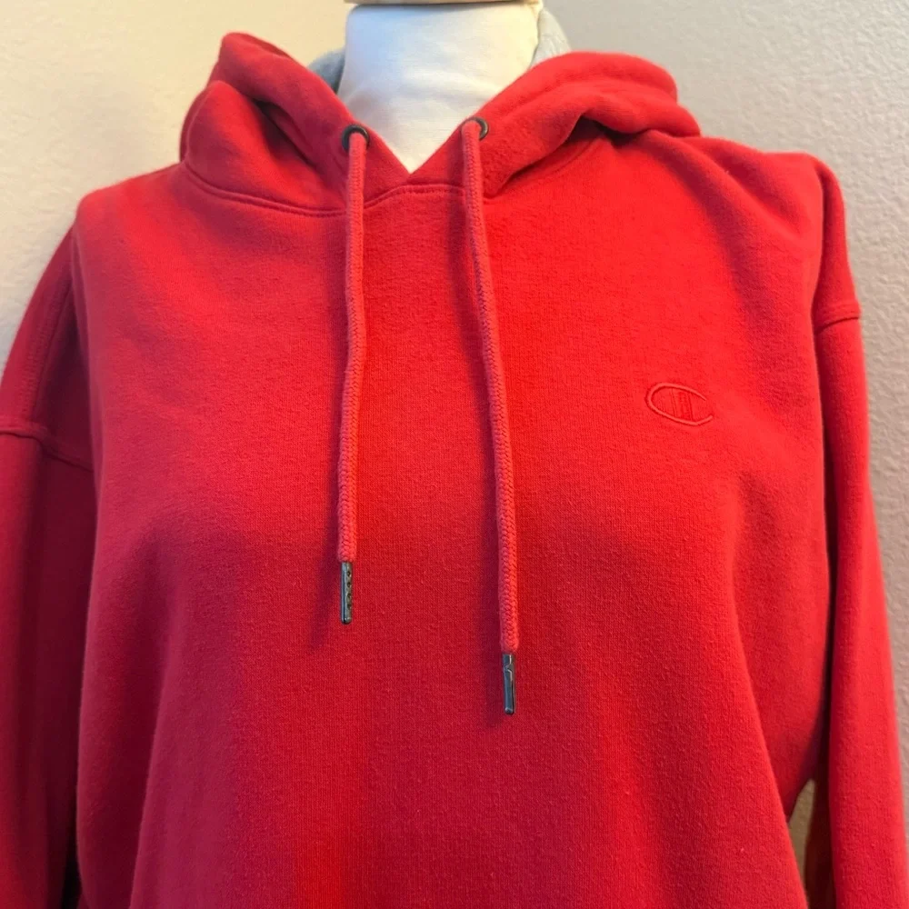Red Champion Hoodie